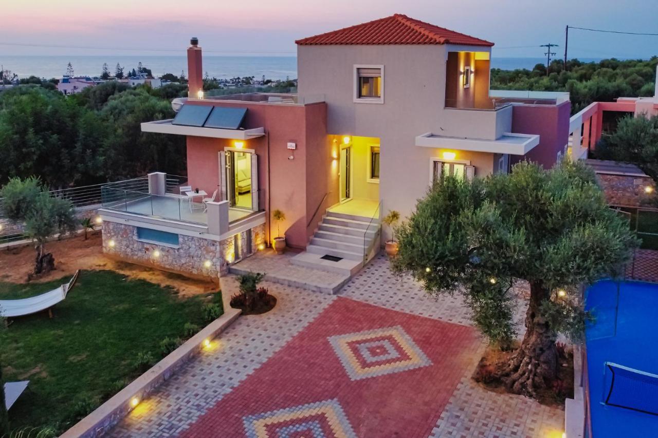Cypress Village - Lux Villa 5' From Beach Daratsos Ngoại thất bức ảnh